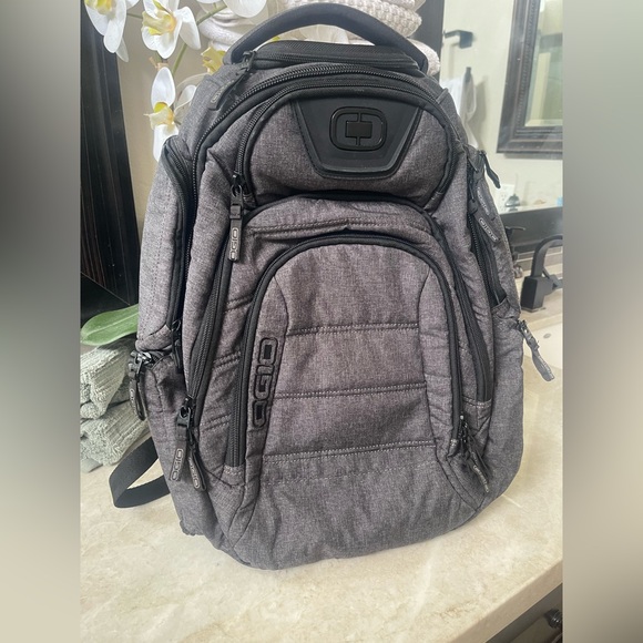 OGIO Renegade RSS Charcoal Black Men's Travel laptop Backpack